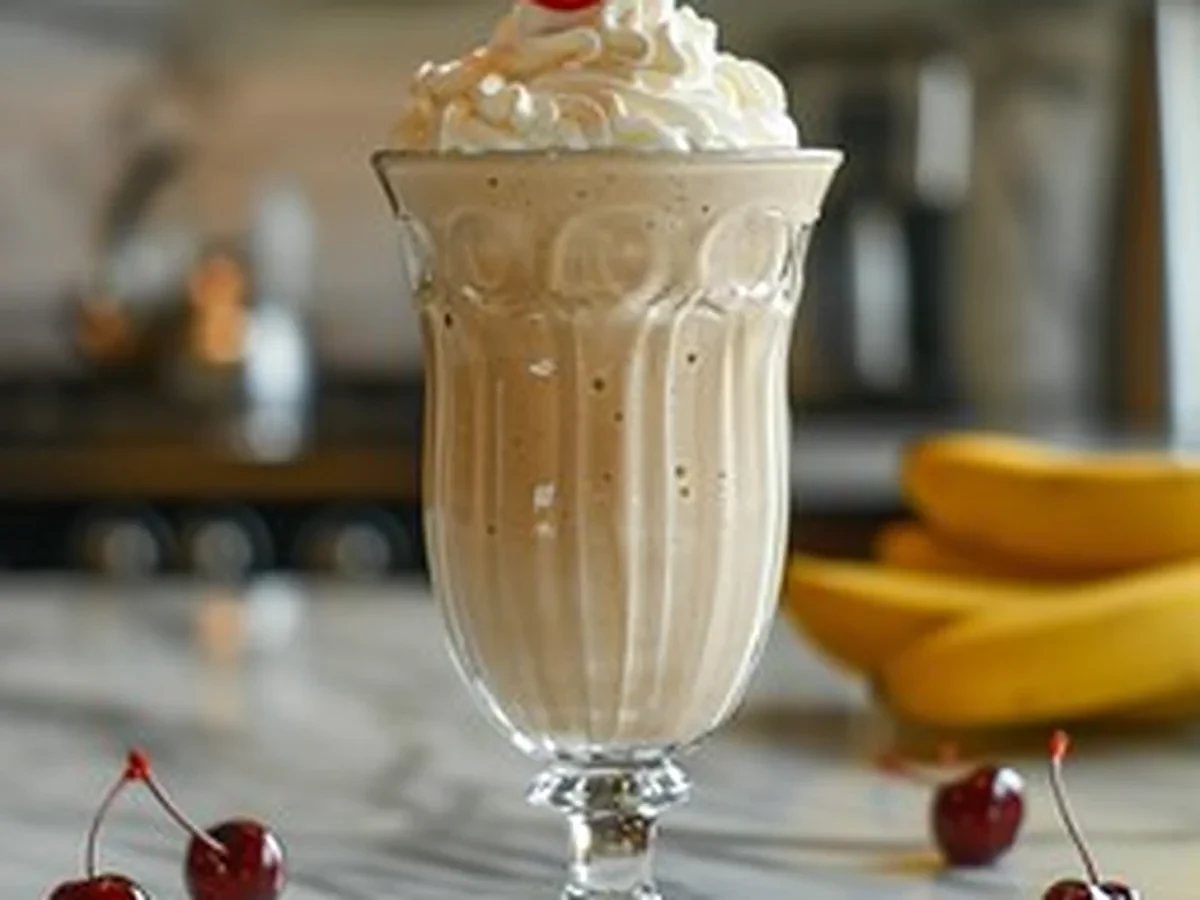 Milkshake de baunilha